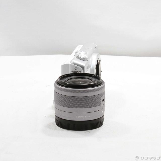 (中古)Canon EOS M200 EF-M15-45 IS STM レンズキット ホワイト(262-ud)
