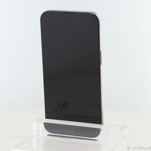 (中古)Apple iPhone15 Pro Max 256GB ブラックチタニウム MU6P3J/A SIMフリー(269-ud)