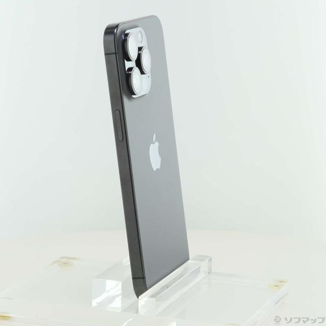 (中古)Apple iPhone15 Pro Max 256GB ブラックチタニウム MU6P3J/A SIMフリー(269-ud)