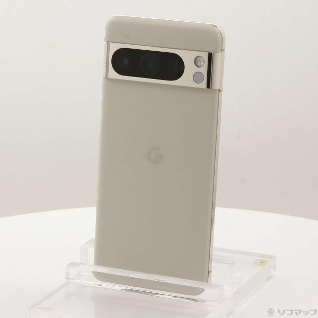 (中古)GOOGLE Google Pixel 8 Pro 256GB ポーセリン GE9DP au SIMフリー(349-ud)