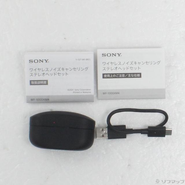 (中古)SONY WF-1000XM4 B ブラック(377-ud)_4