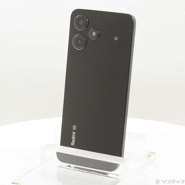 (中古)XIAOMI Redmi 12 5G 128GB ミッドナイトブラック MZB0ETQJP SIMフリー(377-ud)
