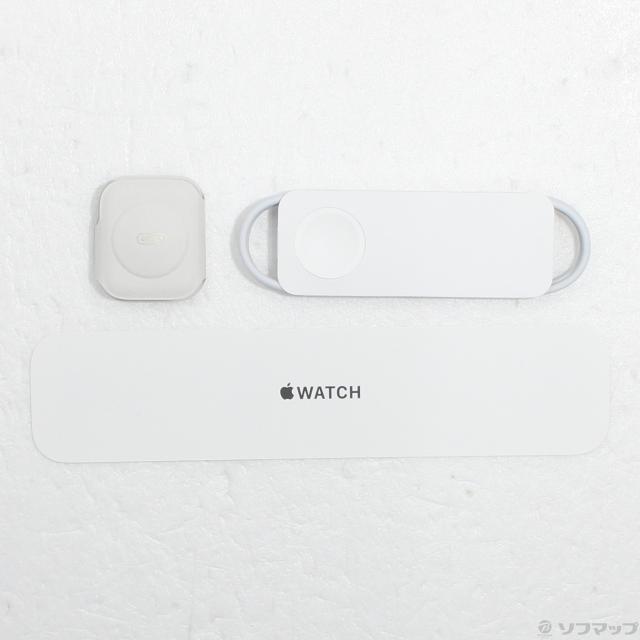(中古)Apple Apple Watch Series 8 GPS + Cellular 45mm ゴールドステンレススチールケース バンド無し(377-ud)_4