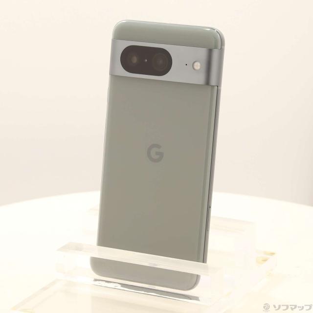 中古)GOOGLE Google Pixel 8 128GB ヘーゼル GA048 au SIMフリー(269