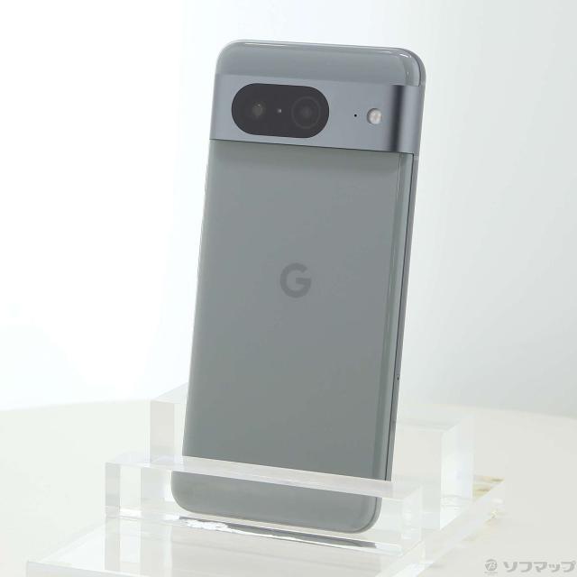 (中古)GOOGLE Google Pixel 8 128GB ヘーゼル GZPF0 SIMフリー(349-ud)