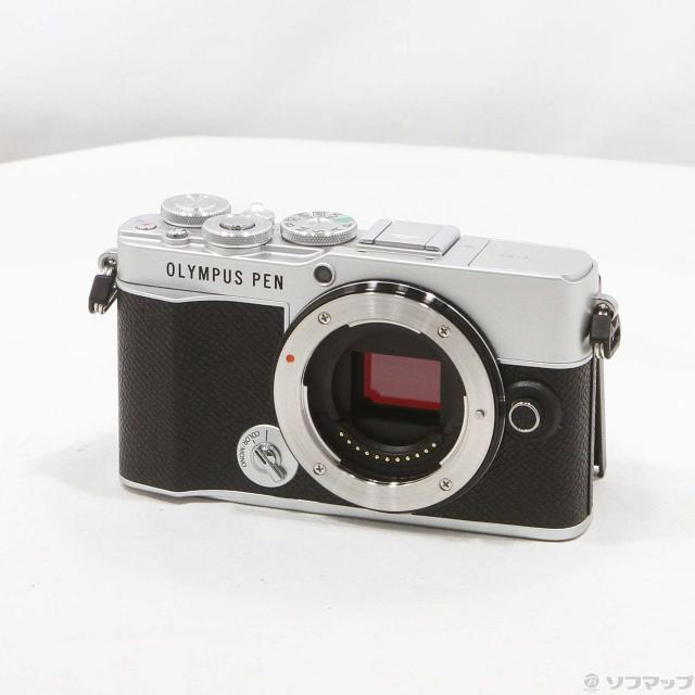 (中古)OLYMPUS OLYMPUS PEN E-P7 ボディ シルバー(348-ud)