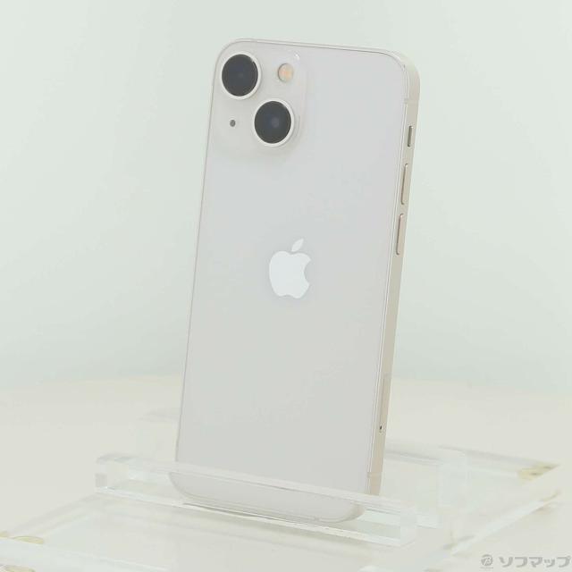 (中古)Apple iPhone13 mini 128GB スターライト MLJE3J/A SIMフリー(352-ud)