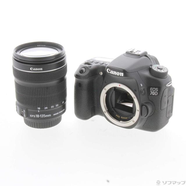 (中古)Canon EOS 70D (W) EF-S18-135 IS STM 水晶体一揃いの道具 (2020万絵素/SDXC)(352-ud)