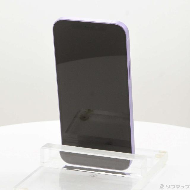 (中古)Apple iPhone12 128GB パープル NJNJ3J/A SIMフリー(269-ud)_2