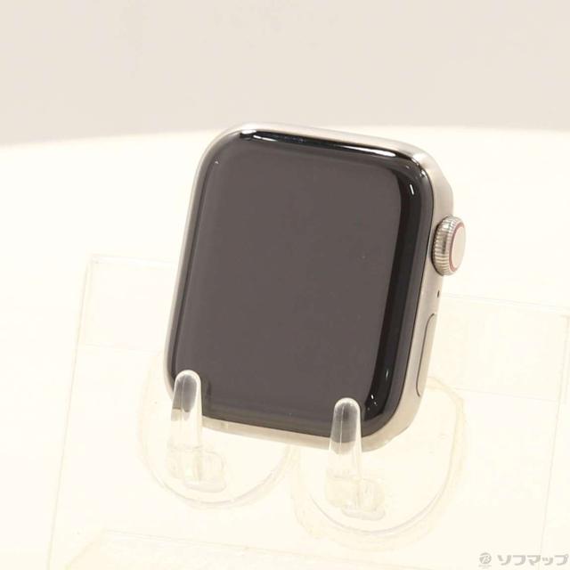 (中古)Apple Apple Watch Series 5 GPS + Cellular 40mm チタニウムケース バンド無し(247-ud)