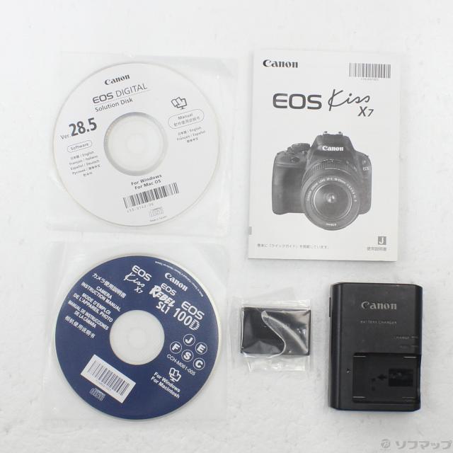 中古)Canon EOS Kiss X7 ボディ ブラック(262-ud) 【公式通販】
