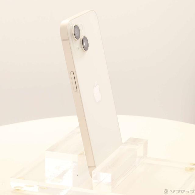 (中古)Apple iPhone14 256GB スターライト MPW33J/A SIMフリー(198-ud)