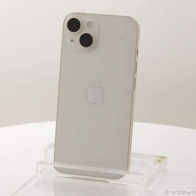 (中古)Apple iPhone14 128GB スターライト MPUQ3J/A SIMフリー(377-ud)