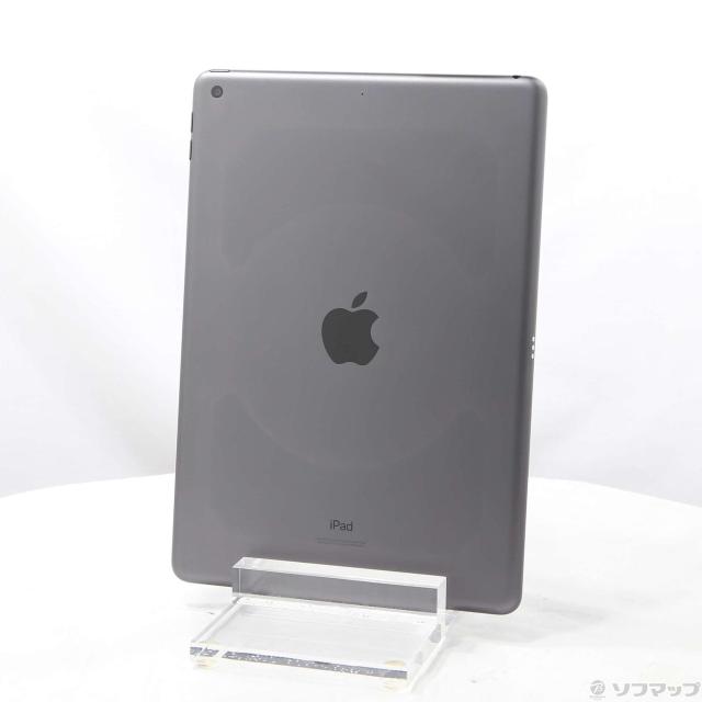 中古)Apple iPad 第9世代 64GB スペースグレイ MK2K3J/A Wi-Fi(198-ud 