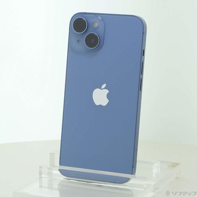 (中古)Apple iPhone14 128GB ブルー MPVJ3J/A SIMフリー(198-ud)