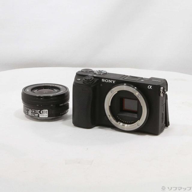 中古)SONY α6400 ILCE-6400L パワーズームレンズキット ブラック(295