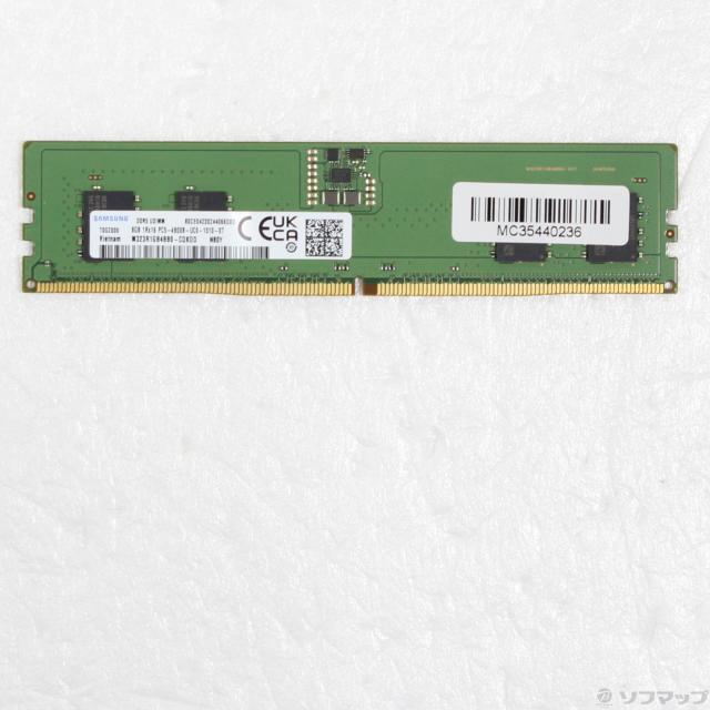 (中古)288P PC5-38400 DDR5-4800 8GB(377-ud)