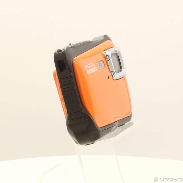(中古)(展示品) 防水デジタルカメラ 単4電池モデル オレンジ TN-WTP-CAM01(269-ud)_3