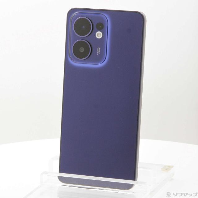 中古)OPPO OPPO Reno13 A 128GB ルミナスネイビー OPG05 UQ mobile SIM