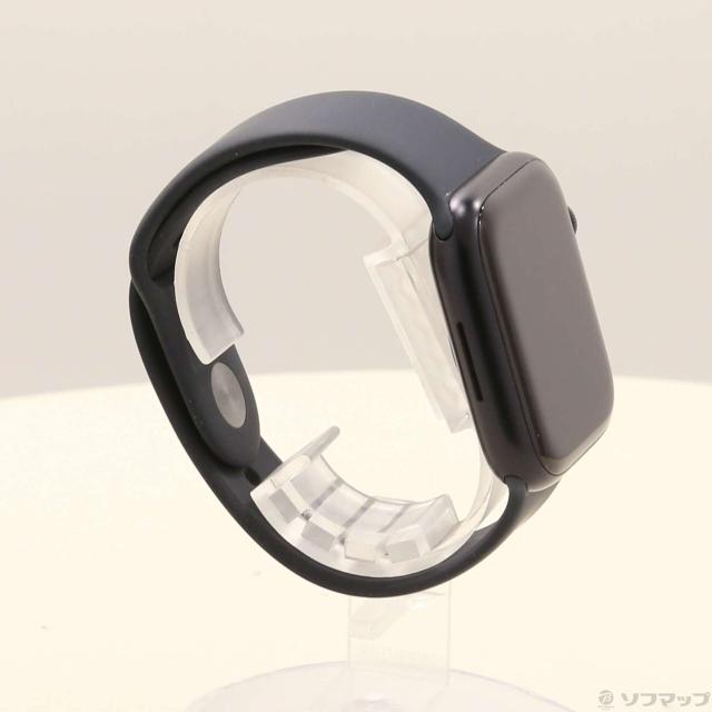 (中古)Apple Apple Watch Series 9 GPS 45mm ミッドナイトアルミニウムケース ミッドナイトスポーツバンド(198-ud)_3