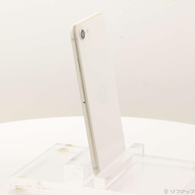 中古)Apple iPhone SE 第3世代 64GB スターライト MMYD3J/A SIMフリー 