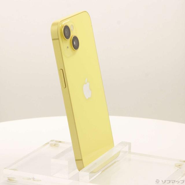 (中古)Apple iPhone14 256GB イエロー MR3R3J/A SIMフリー(352-ud)