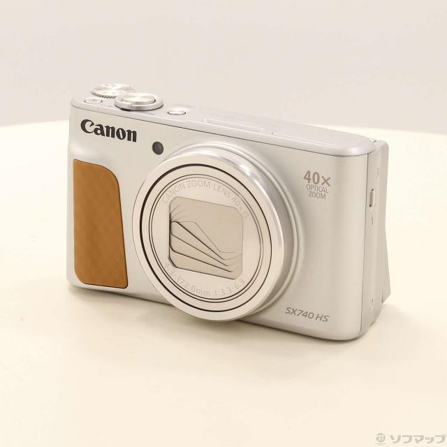 中古)Canon PowerShot SX740 HS シルバー(198-ud) 【公式通販】