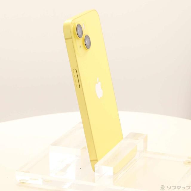(中古)Apple iPhone14 256GB イエロー MR3R3J/A SIMフリー(196-ud)