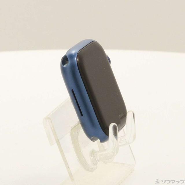 (中古)Apple Apple Watch Series 7 GPS 41mm ブルーアルミニウムケース バンド無し(262-ud)_3