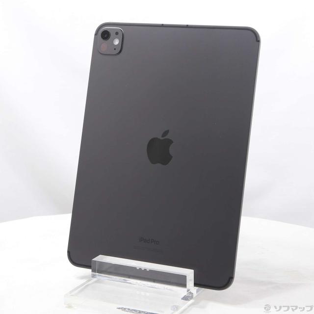 (中古)Apple iPad Pro 11インチ 第5世代 標準ガラス 256GB スペースブラック MVW13J/A SIMフリー(262-ud)
