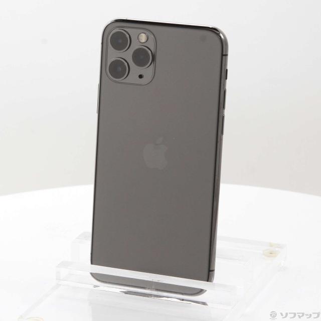 中古)Apple iPhone11 Pro 256GB スペースグレイ MWC72J/A SIMフリー