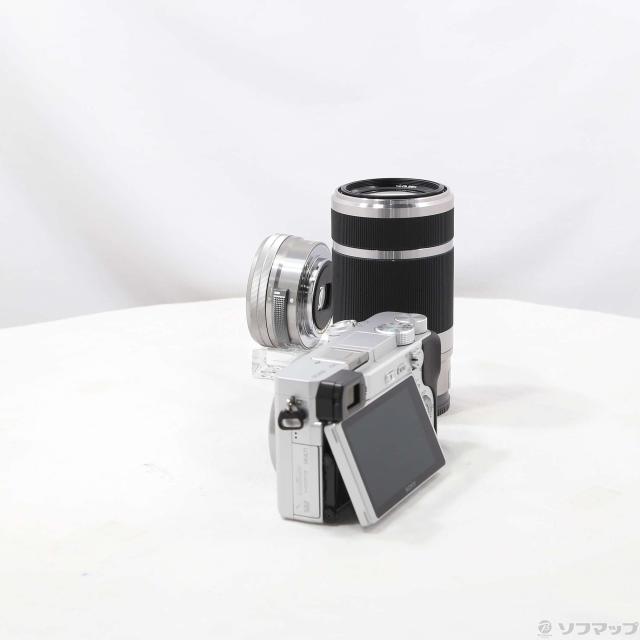 中古)SONY α6400 ILCE-6400Y ダブルズームレンズキット シルバー(305-ud)