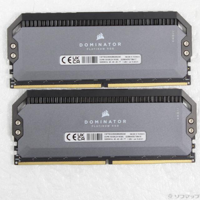 (中古)CORSAIR CMT32GX5M2B5200Z40(377-ud)