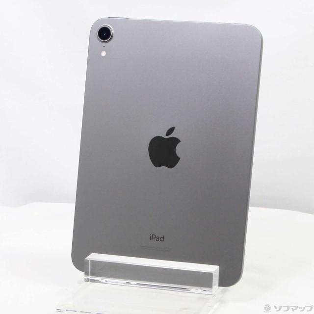 (中古)Apple iPad mini 第6世代 256GB スペースグレイ MK7T3J/A Wi-Fi(258-ud)