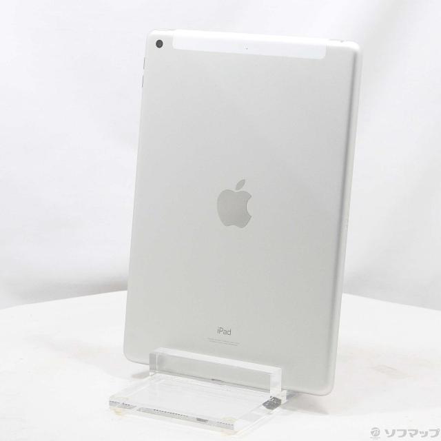 (中古)Apple iPad 第9世代 64GB シルバー MK493J/A auロック解除SIMフリー(368-ud)