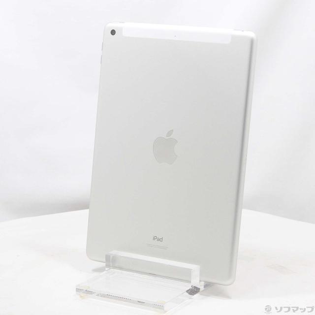 (中古)Apple iPad 第9世代 64GB シルバー MK493J/A auロック解除SIMフリー(349-ud)