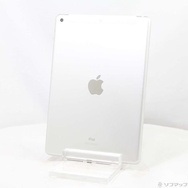 (中古)Apple iPad 第9世代 64GB シルバー MK493J/A auロック解除SIMフリー(349-ud)