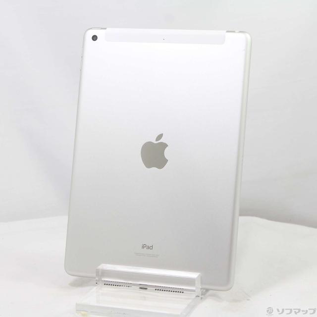 (中古)Apple iPad 第9世代 64GB シルバー MK493J/A auロック解除SIMフリー(305-ud)