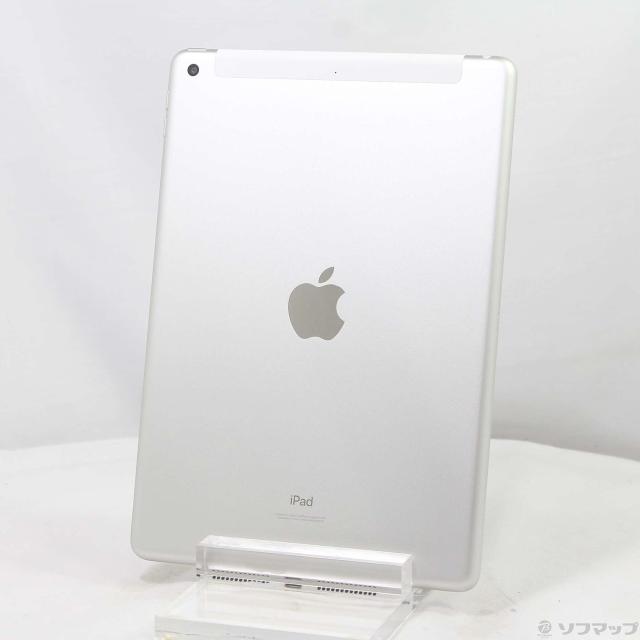 (中古)Apple iPad 第9世代 64GB シルバー MK493J/A auロック解除SIMフリー(377-ud)