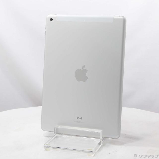 (中古)Apple iPad 第9世代 64GB シルバー MK493J/A auロック解除SIMフリー(198-ud)