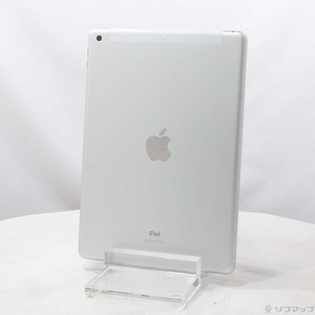 (中古)Apple iPad 第9世代 64GB シルバー MK493J/A auロック解除SIMフリー(348-ud)
