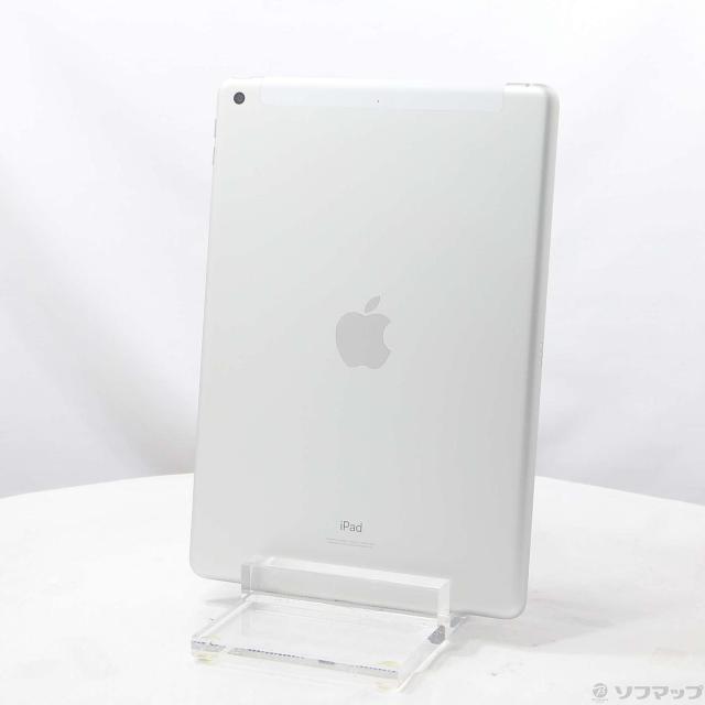 (中古)Apple iPad 第9世代 64GB シルバー MK493J/A auロック解除SIMフリー(377-ud)