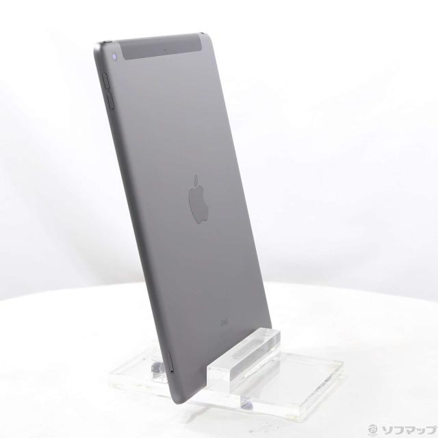 (中古)Apple iPad 第9世代 64GB スペースグレイ MK473J/A auロック解除SIMフリー(377-ud)_3