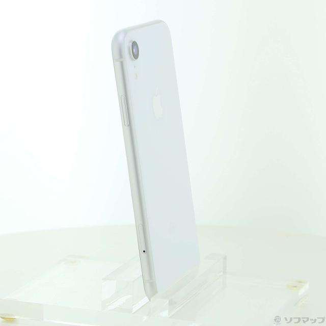 中古)Apple iPhoneXR 64GB ホワイト MT032J/A SIMフリー(377-ud