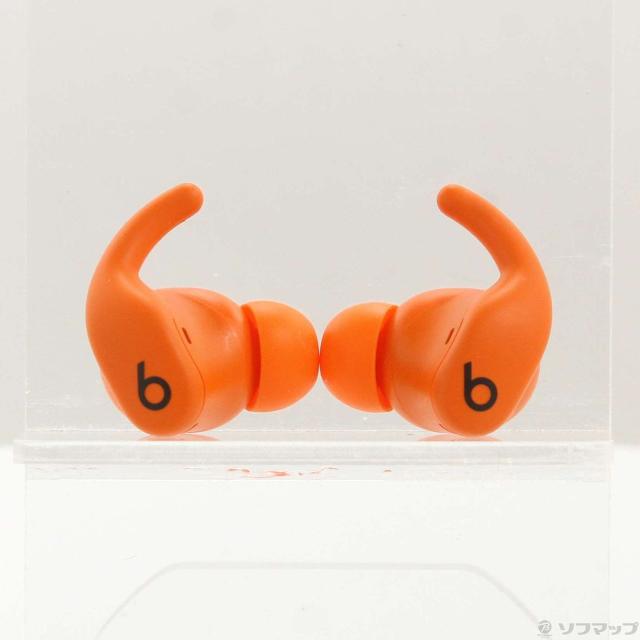(中古)Beats by Dr. Dre Powerbeats Fit ME2M4PA/A スパークオレンジ(377-ud)