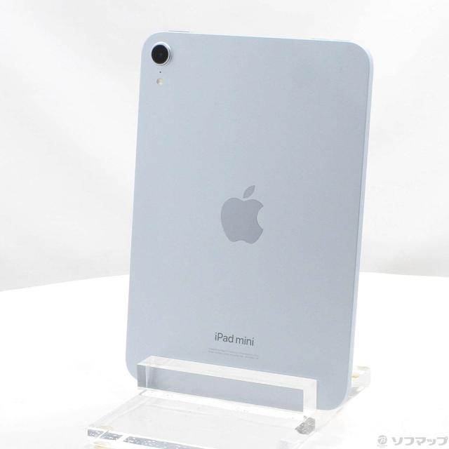 (中古)Apple iPad mini(A17 Pro) 128GB ブルー MXN73J/A Wi-Fi(262-ud)