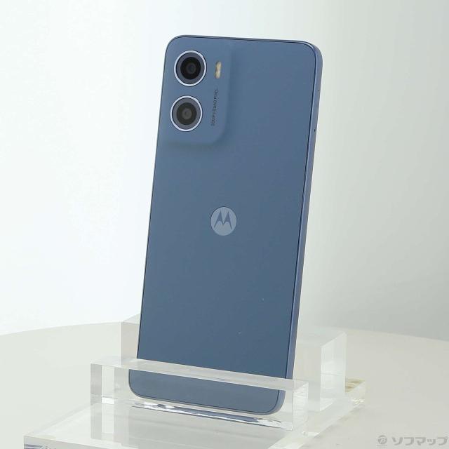 中古)Motorola moto g05 128GB ミスティブルー PB6N0003JP SIMフリー