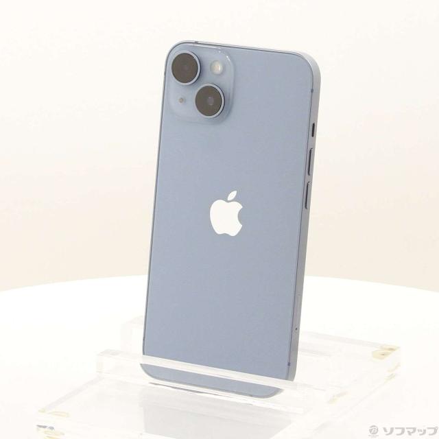 (中古)Apple iPhone14 128GB ブルー MPVJ3J/A SIMフリー(198-ud)