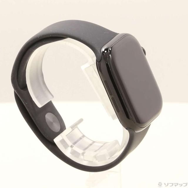 (中古)Apple Apple Watch Series 10 GPS 42mm ジェットブラックアルミニウムケース ブラックスポーツバンド(198-ud)_3