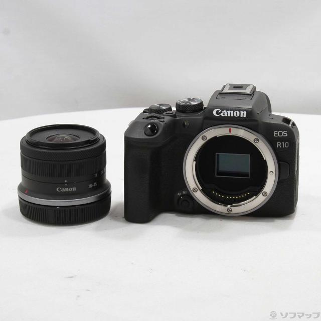 中古)Canon EOS R10 RF-S18-45 IS STM レンズキット(349-ud)